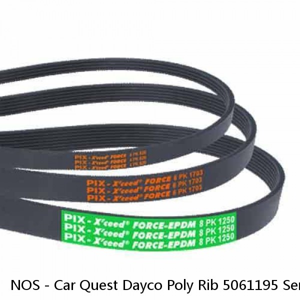 NOS - Car Quest Dayco Poly Rib 5061195 Serpentine Belt