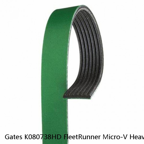 Gates K080738HD FleetRunner Micro-V Heavy Duty V-Ribbed Belt