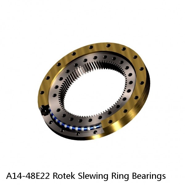 A14-48E22 Rotek Slewing Ring Bearings #1 small image