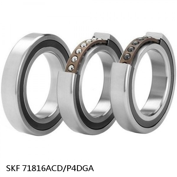 71816ACD/P4DGA SKF Super Precision,Super Precision Bearings,Super Precision Angular Contact,71800 Series,25 Degree Contact Angle