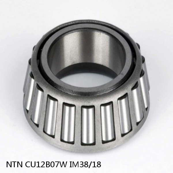 CU12B07W IM38/18 NTN Thrust Tapered Roller Bearing #1 small image