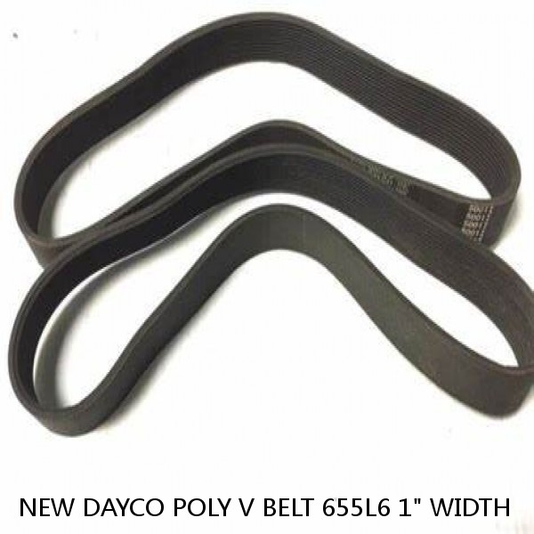 NEW DAYCO POLY V BELT 655L6 1" WIDTH