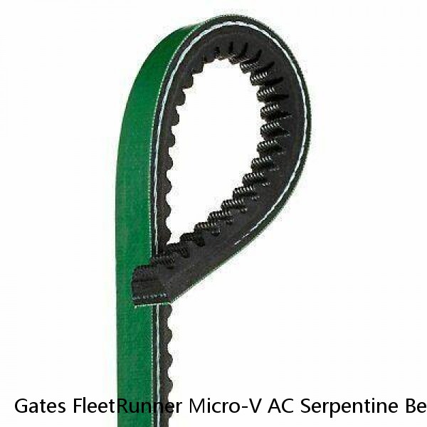 Gates FleetRunner Micro-V AC Serpentine Belt for 2000-2008 Chevrolet Tahoe uf #1 small image