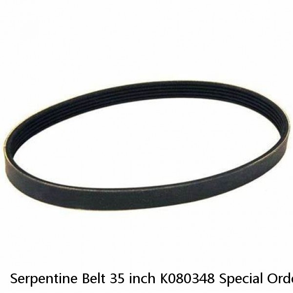 Serpentine Belt 35 inch K080348 Special Order CVF Racing 8 Rib 35" #1 small image