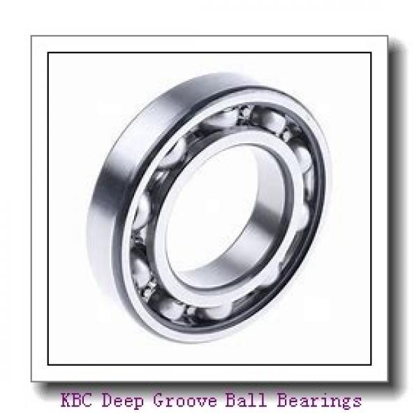 KBC 6314UU Deep Groove Ball Bearings #1 image