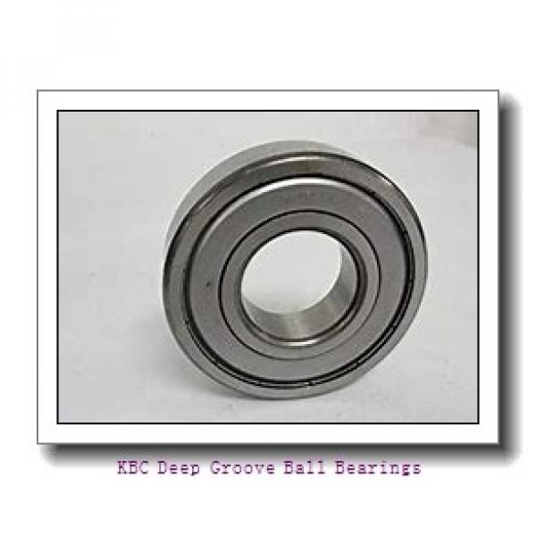 KBC 6302ZZ Deep Groove Ball Bearings #1 image