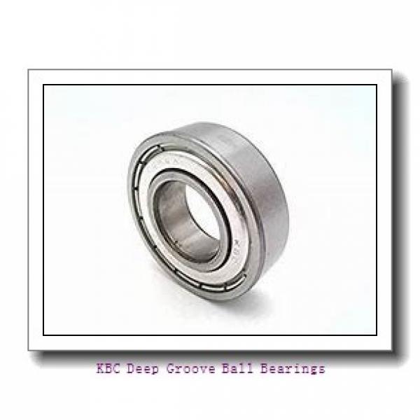 KBC 6301ZZ Deep Groove Ball Bearings #1 image