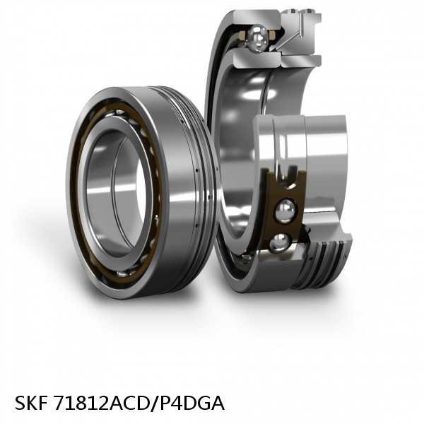 71812ACD/P4DGA SKF Super Precision,Super Precision Bearings,Super Precision Angular Contact,71800 Series,25 Degree Contact Angle #1 image