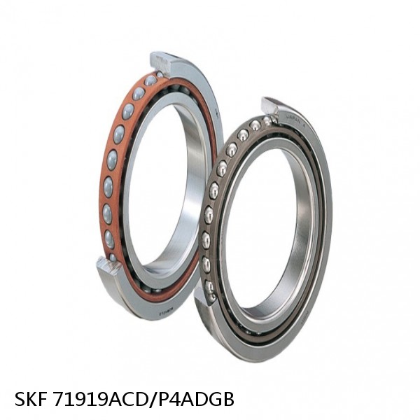 71919ACD/P4ADGB SKF Super Precision,Super Precision Bearings,Super Precision Angular Contact,71900 Series,25 Degree Contact Angle #1 image