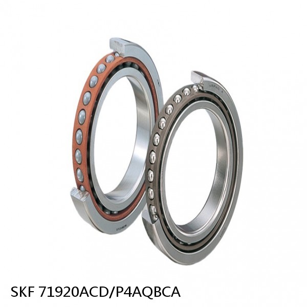 71920ACD/P4AQBCA SKF Super Precision,Super Precision Bearings,Super Precision Angular Contact,71900 Series,25 Degree Contact Angle #1 image