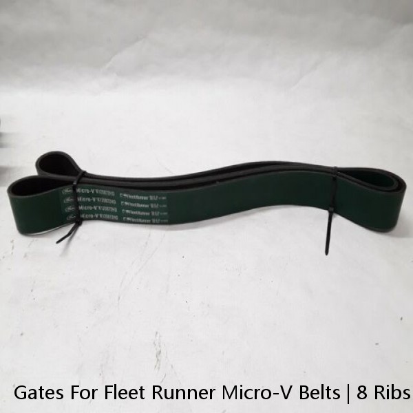 Gates For Fleet Runner Micro-V Belts | 8 Ribs | 51.41in Length #1 image