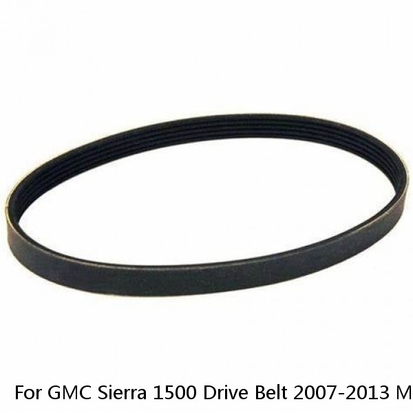 For GMC Sierra 1500 Drive Belt 2007-2013 Main Drive Serpentine Belt 6 Rib Count #1 image