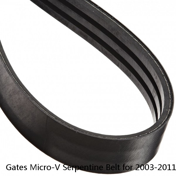 Gates Micro-V Serpentine Belt for 2003-2011 Saab 9-3 2.0L L4 Accessory Drive tn #1 image